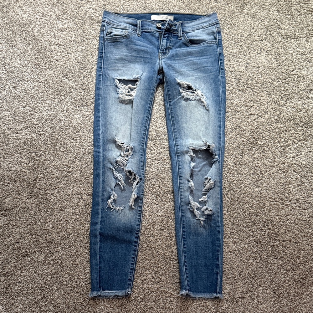 KanCan Skinny Distressed Jeans